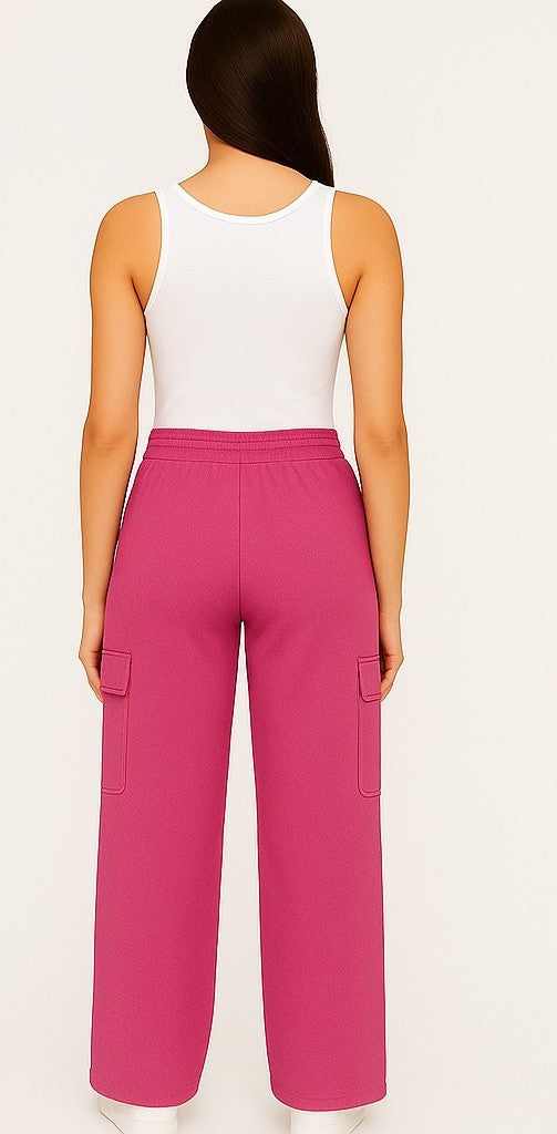 ARRINEX CARGO TROUSER IN ONINE PINK