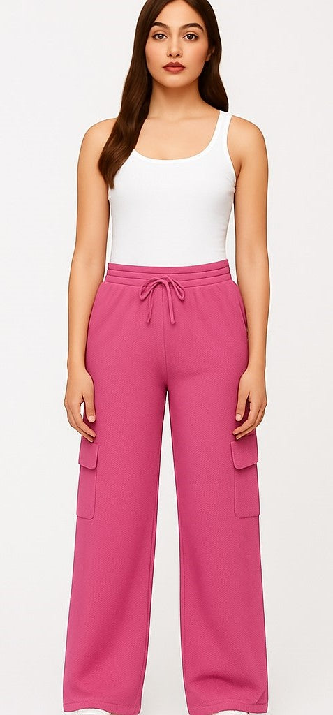 ARRINEX CARGO TROUSER IN ONINE PINK