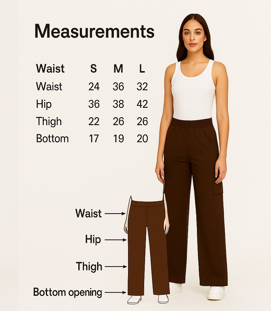 ARRINEX BROWN AND BLACK CARGO