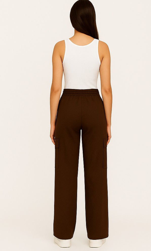 ARRINEX CARGO TROUSER BROWN