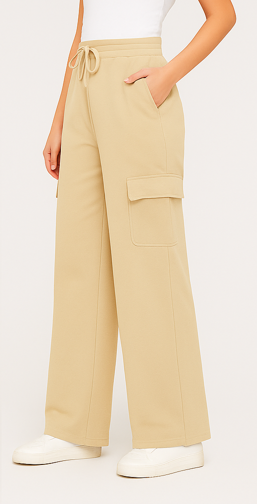 ARRINEX CARGO TROUSER  IN BEIGE